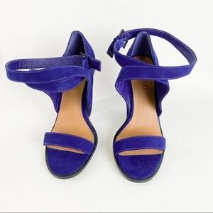 Shoe Cult by Nasty Gal Crosswind Purple Suede Heel size 9